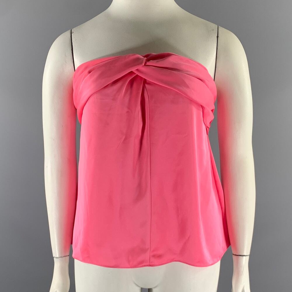 RAMY BROOK Size L Pink Neon Polyester A0622102 Tube top Casual Top